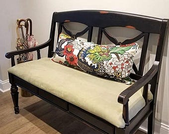 Schumacher Chiang Mai Dragon Pillow Cover, Lumbar, Bolster Pillow