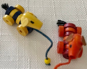 Wooden Doggie Pull Toy