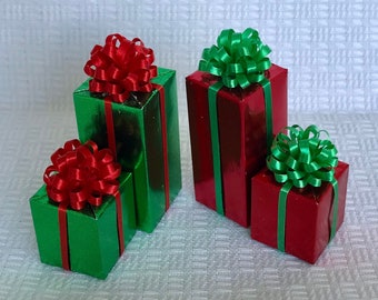 Tall or Short Foil Wrapped Gift