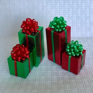 Tall or Short Foil Wrapped Gift