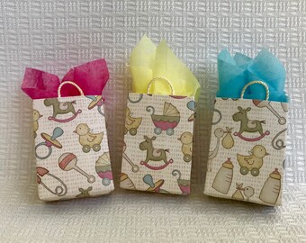 Welcome Baby Miniature Gift Bag