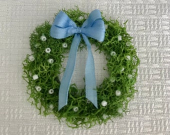 Blue Christmas Wreath