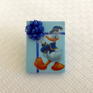Donald Duck on Blue