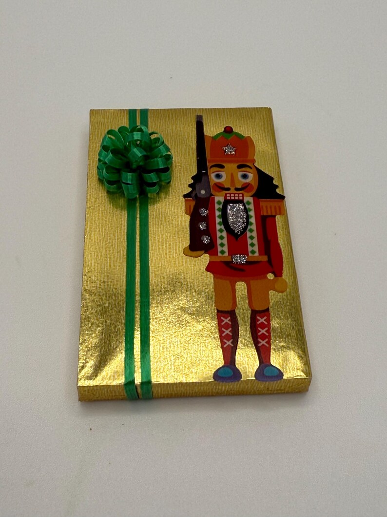 Large Nutcracker Package Green Bow