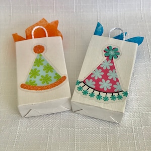 Party Hat Miniature Gift Bag