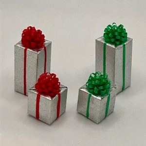 Tall or Short Shiny Matt Silver Gift