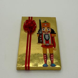 Large Nutcracker Package Red Bow