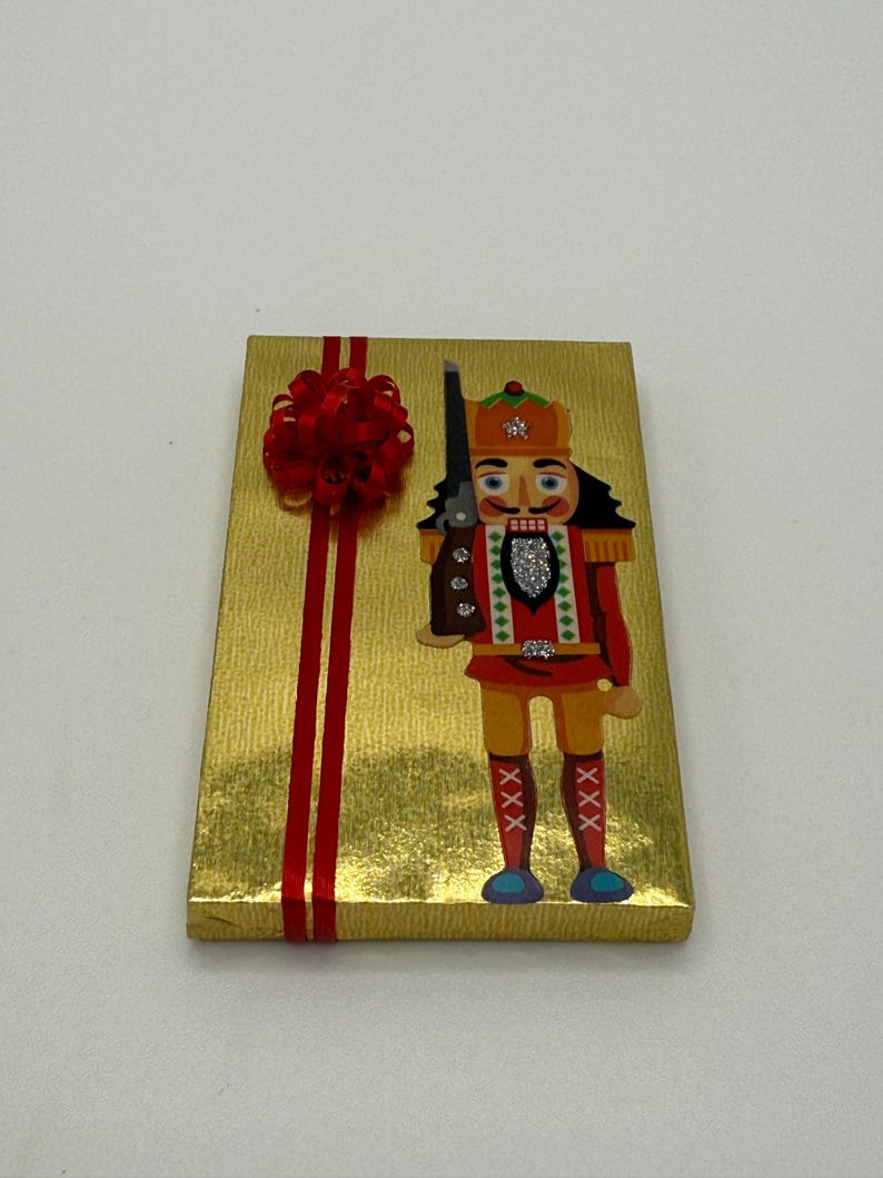 Large Nutcracker Package Red Bow