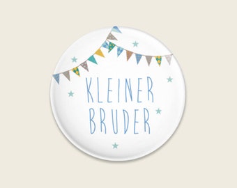 Geschwister-Button "Kleiner Bruder"