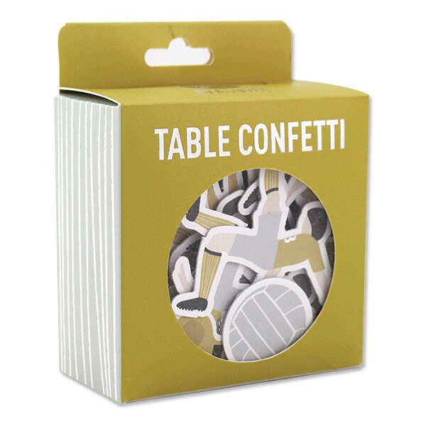 Table Confetti "Fussball"