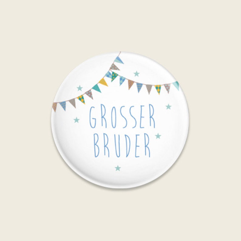 Geschwister-Button Grosser Bruder Bild 1