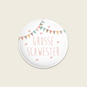 Geschwister-Button "Grosse Schwester"