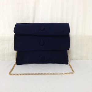 Vintage Purse,bag, Blue, Shoulder Bag