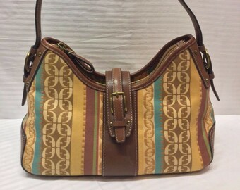 Fossil Canvas Bag | Etsy Singapore
