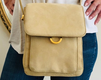 Jacquline Ferrar soft Leather purse, cross body, shoulder bag