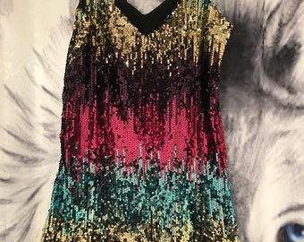 etsy sequin dress