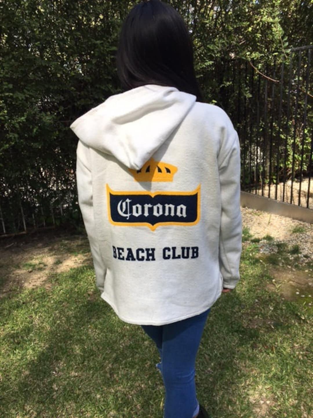 Corona Beach Club Hoodie,baja Hoodie,large,unisex,hooded