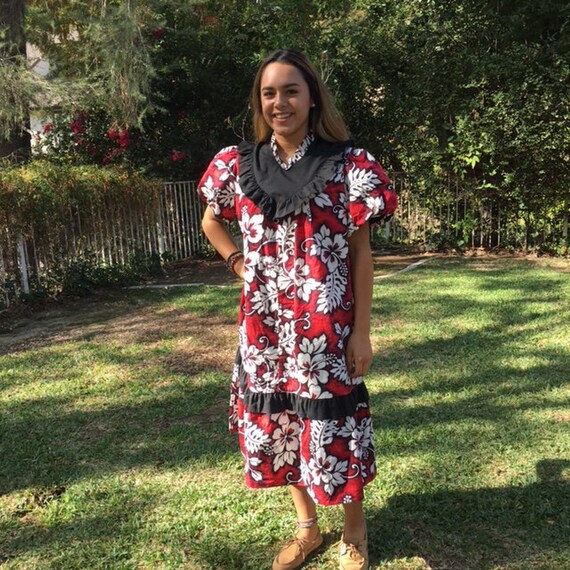 Hawaiian Dress Muumuu Dress Large 12 