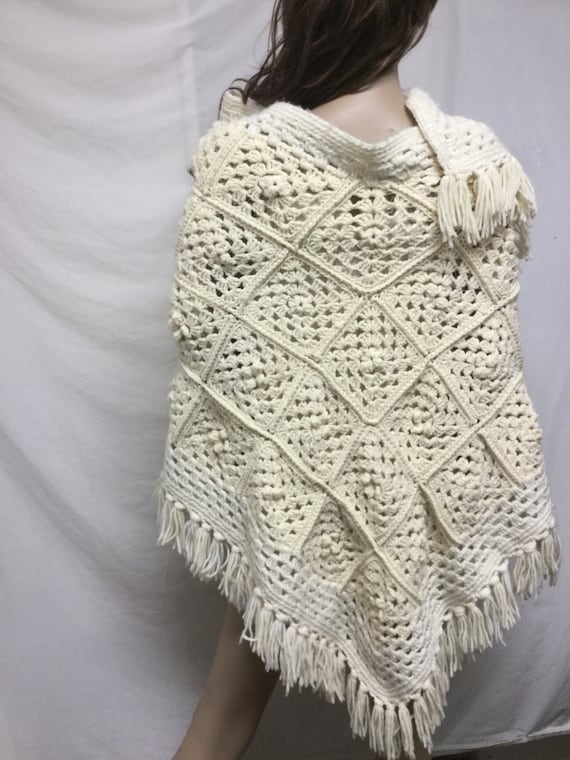 Knit shawl,knit wrap, Crocheted, Large, Knit ,Shaw