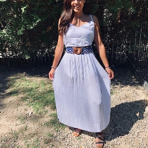 2 pc white skirt and top set, XL,XLarge, Elegant