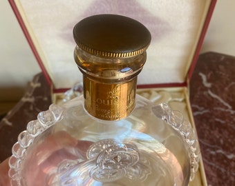 B. 1980s Remy Martin Louis XIII Baccarat Crystal Bottle With 