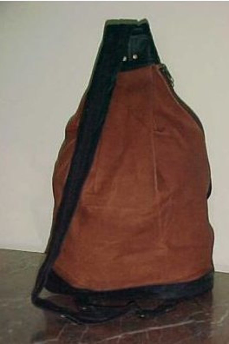 Backpack bag, Large, Leather backpack Hobo satchel, purses bags, 18x14x7 Brown, Black,back pack image 3