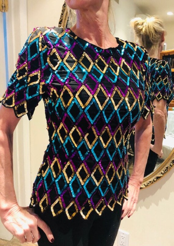 Stenay beaded top Size small - image 2