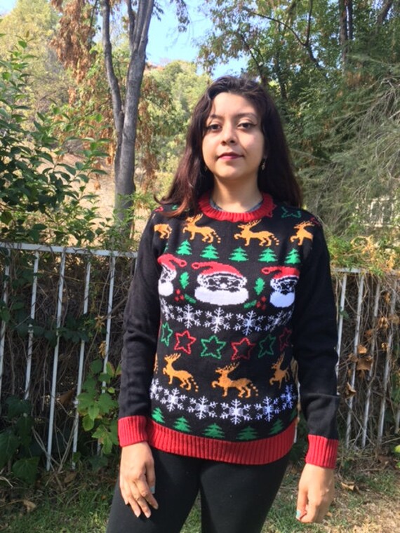 Ugly Christmas Sweater Size Medium Pull 