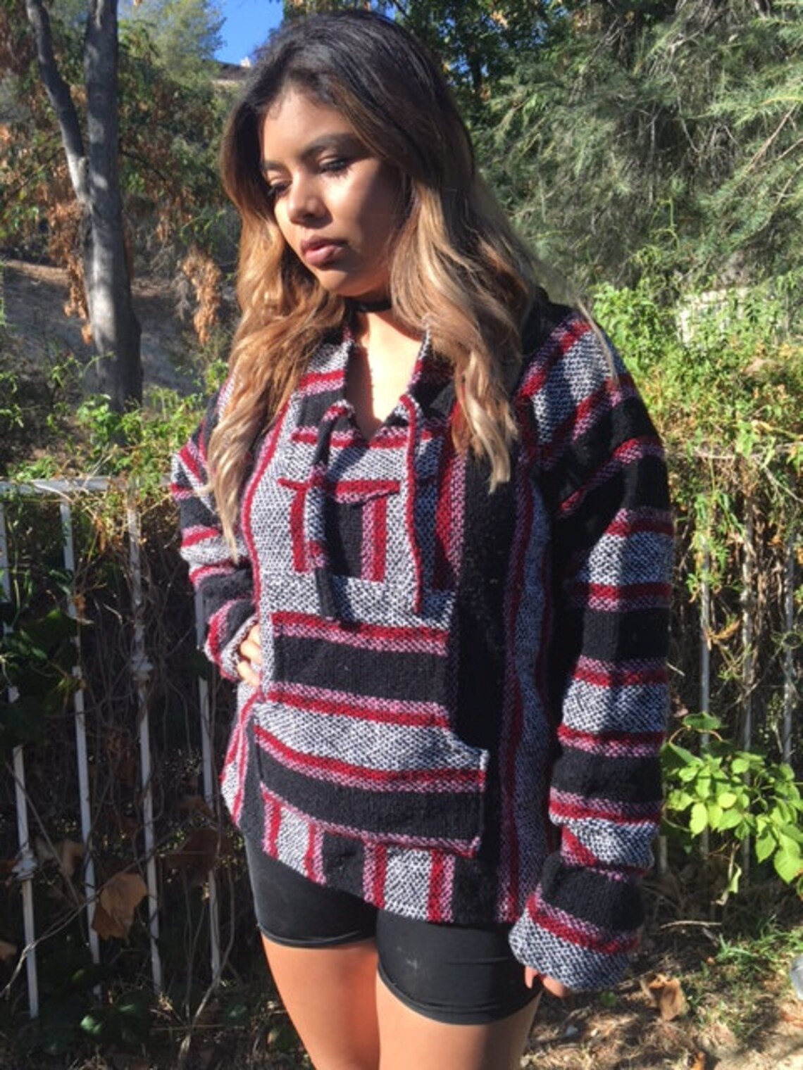 Baja Print Hoodie Dress