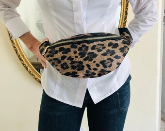 fanny pack leopard
