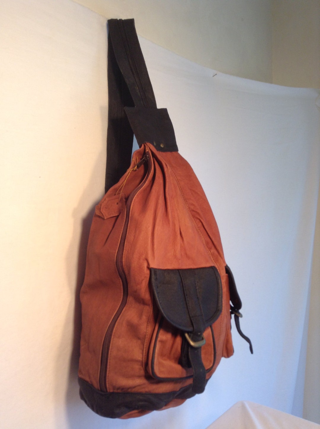 Backpack Bag, Leather Backpack,large, Leather Back Pack, Brown - Main Image