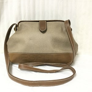 Espirit ,Satchel, Shoulder Bag, PVC ,Leather Trim ,Purse,bag