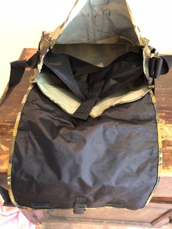 Camo Messenger Bag, Cross Body ,camouflage, Green Shoulder