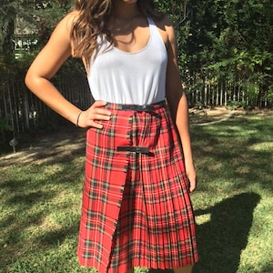 Moorbrook,plaid skirt, kilt, small,XS, Great Britain