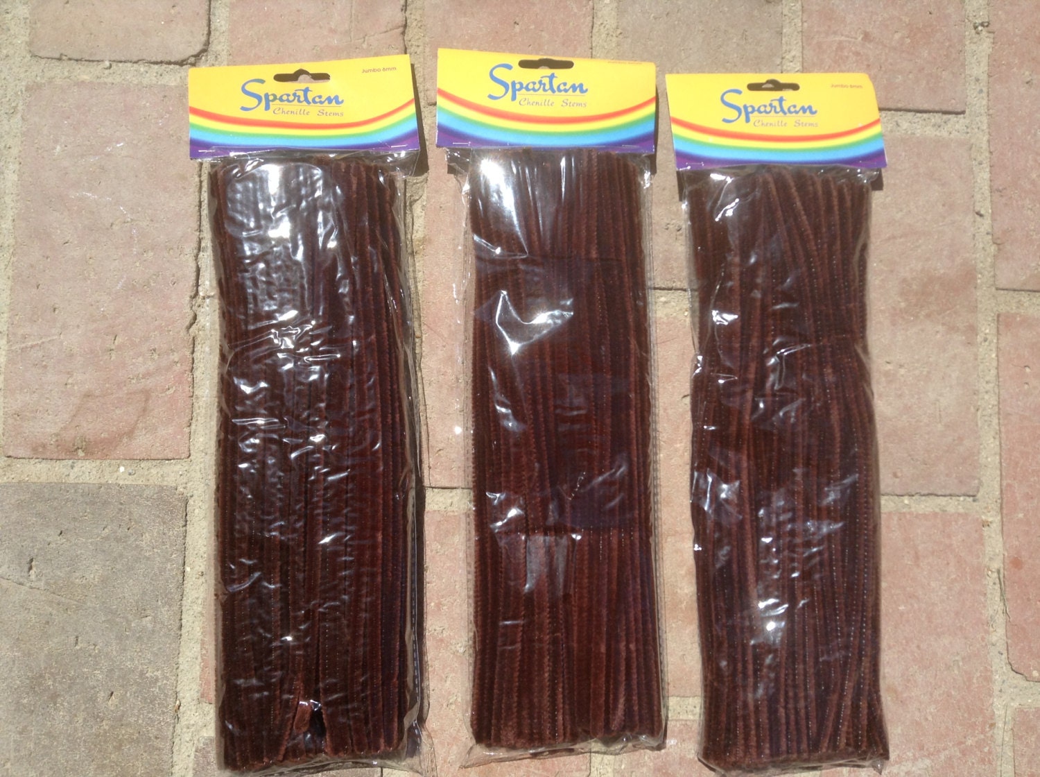 300 pcs Pipe Cleaners wholesale lot 3 packages 6mm jumbo Etsy