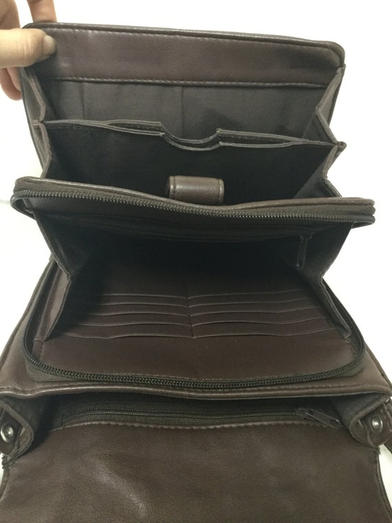 Brown Organizer purse,bag, Brown, Organizer, Purs… - image 5