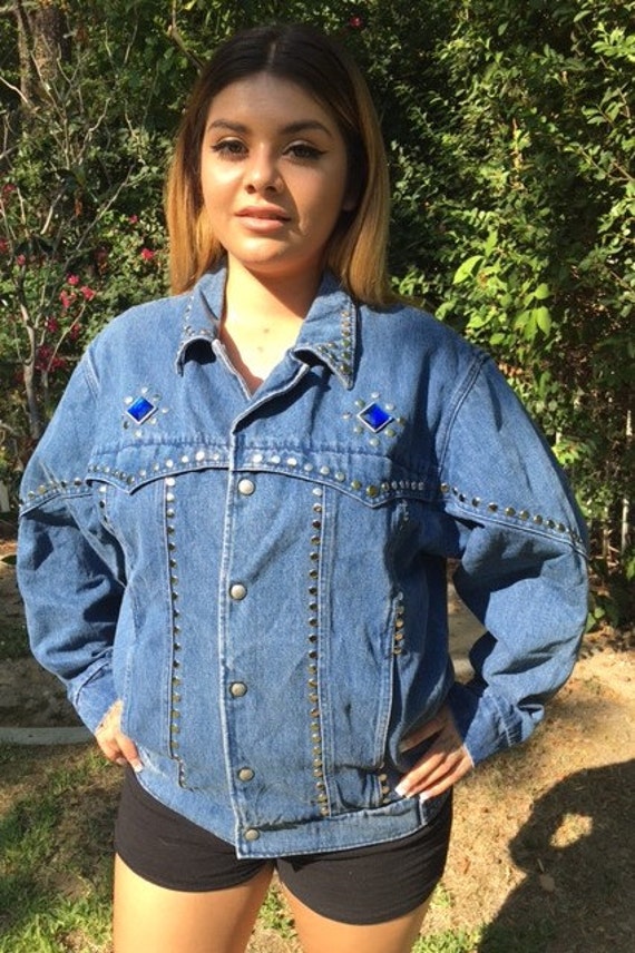 Pioneer wear,denim jacket,medium,1980s, coat,jean 