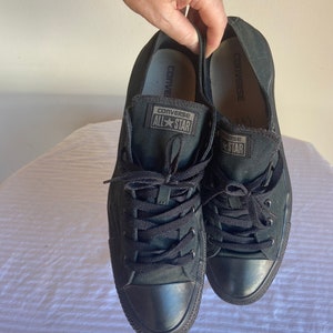 Converse ,All Star, Black sneakers, Men’s 12, women 14, 2003
