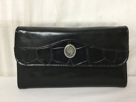 sankyo shokai [cromia] クロミア 牛革 長財布 かぶせ