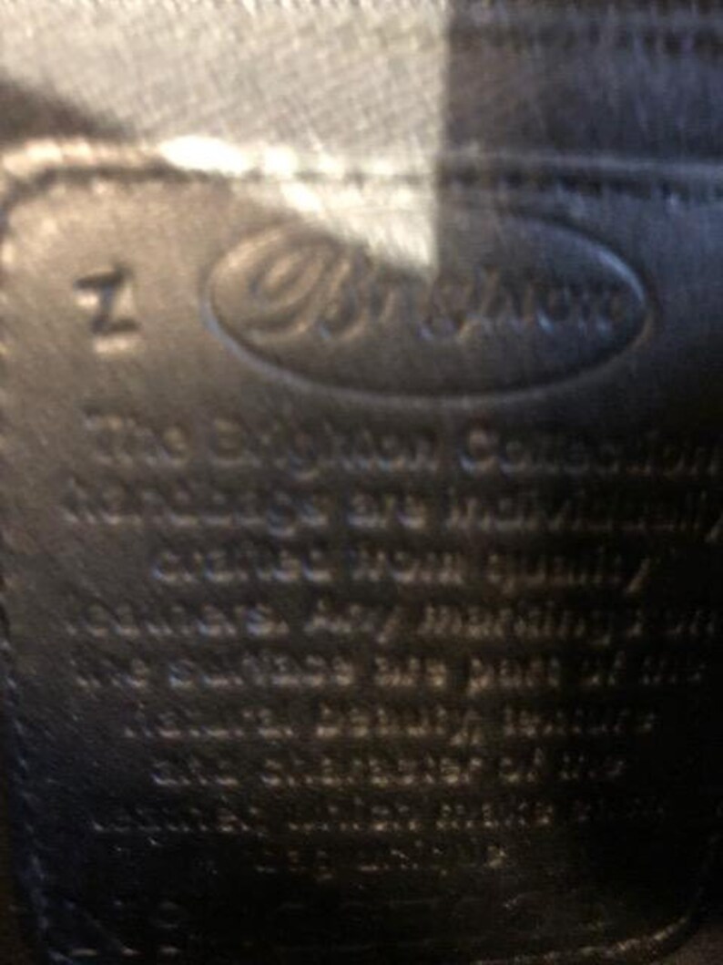 Brighton lederen tas, canvas, Leer, Zwart, Bruin, tassen, portemonnees, Schoudertas, zadeltas afbeelding 6