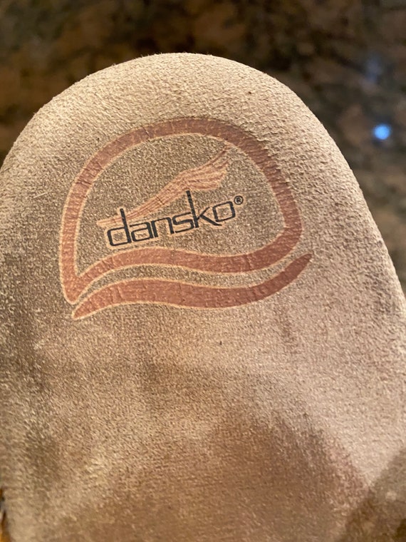 Dansko Sandals, brown leather clogs, brown leathe… - image 5