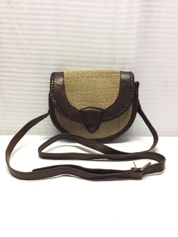 Saddle Bag purse, Sisil ,Leather, Purse, Shoulder 