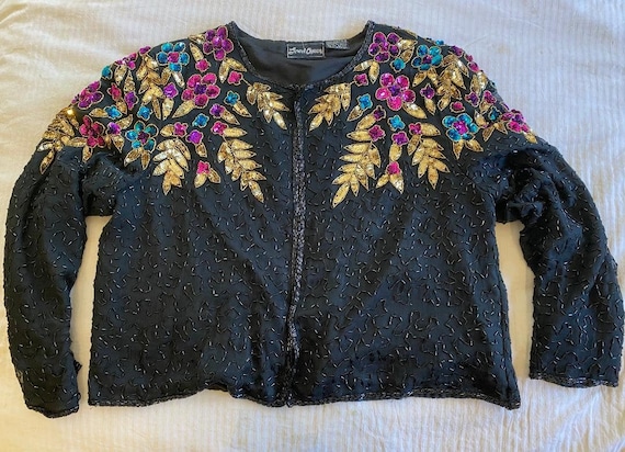 Gorgeous beaded jacket,Sequin jacket, Formal beade
