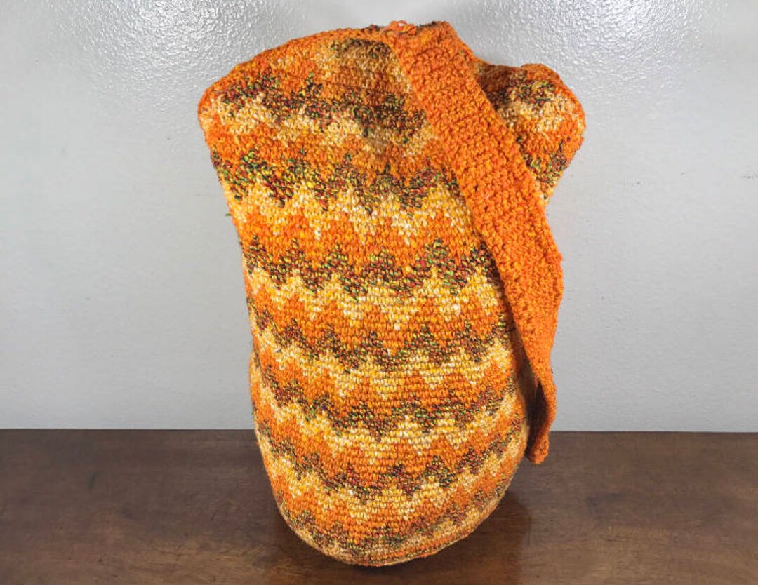 Large, Woven ,bucket Bag, Purse, Shoulder Bag, Boho Bag, Guatemalan