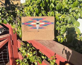 VINTAGE1950’S  FRED HARVEY CHIMAYO PURSE Fred Harvey vintage Chimayo wool clutch purse | eBay