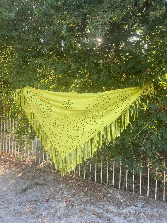 Gorgeous Flowy Ultra suede shawl, shawl, wrap, Br… - image 2