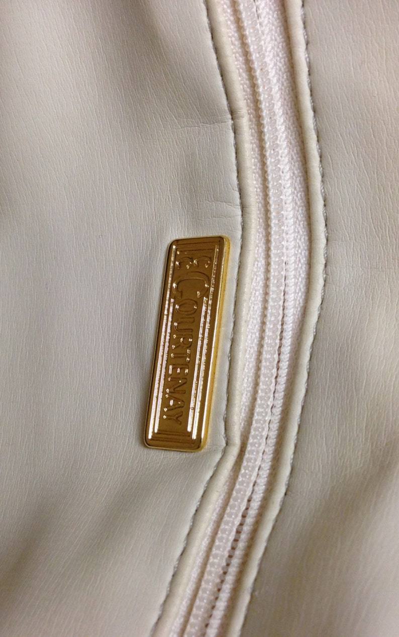 Courtenay leather purse, bag ,Tan, Bone ,Shoulder Bag, Bags purse, withTassel image 3