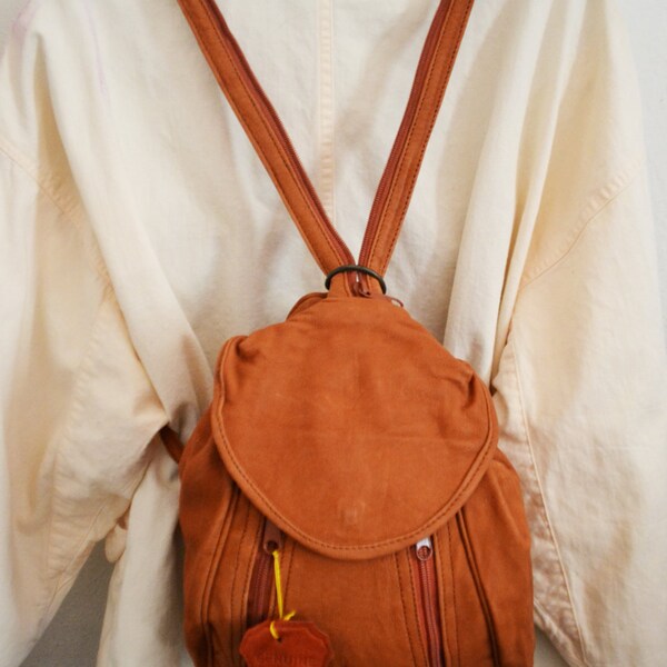 Backpack bag, Brown Leather backpack,Shoulder Bag, Purses, bags