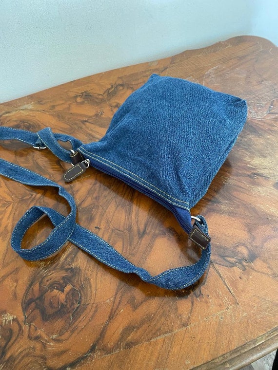 Small Denim Purse Blue Jean Purse Small 