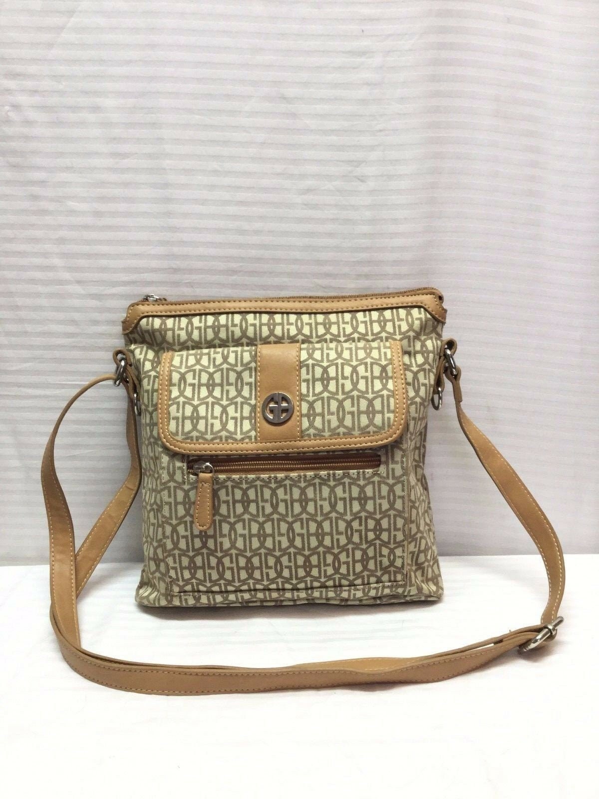 Giani Bernini Floral Brown Crossbody Bag One Size - 66% off